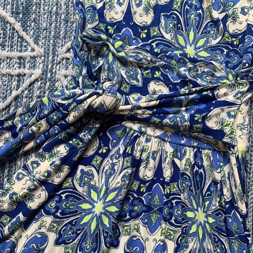 Anthropologie Vanessa Virginia Print Maxi Dress - Picture 6 of 16